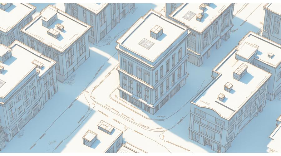 Mappa della zona di Via Brera a Milano, con l'indicazione dell'ufficio VitaAurora tra edifici eleganti.